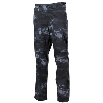 Kalhoty MFH US Ranger - HDT-camo LE, XL