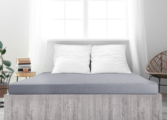 B.E.S. - Petrovice, s.r.o. Prostěradlo Froté PERFECT - Šedá Rozměr: 120 x 200