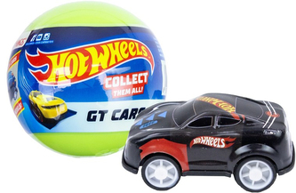 Auto Hot Wheels GT v kapsli/kouli 65 mm
