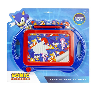 Magnetická kreslící tabulka Ježek Sonic 26,5x25,5 cm