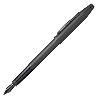Cross, Plnicí pero Century II, (F) tenký, black micro knurl PVD