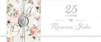 Karnet Rocznica Ślubu 25