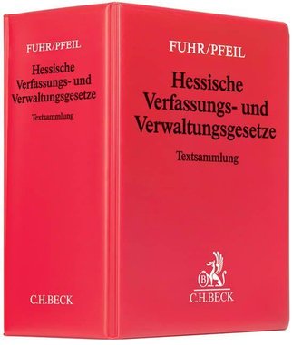 Hessische Verfassungs- und Verwaltungsgesetze (mit Fortsetzungsnotierung). Inkl. 110. Ergänzungslieferung