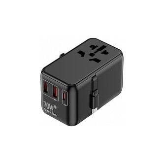 CROSSIO ChargeMe Adapter PLUS PD70W 2A+2C GaN III