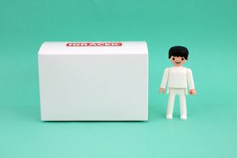 Igráček bílý Kluk – figurka k dotvoření