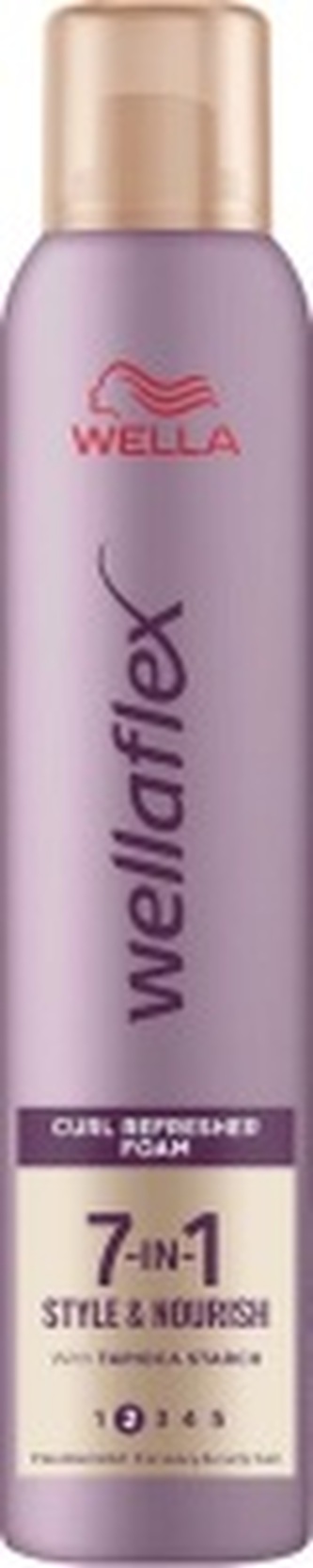 Wellaflex Style & Nourish 7v1 pěnové tužidlo, fixace 2, 200 ml