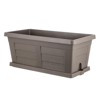 BAMA Set truhlík s podmiskou Legno 80cm, hnědá