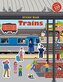Sticker book Trains