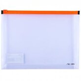 Teczka na suwak A5 PP pomarańczowa DELI