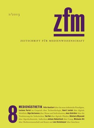 Zeitschrift für Medienwissenschaft 8