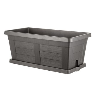 BAMA Set truhlík s podmiskou Legno 80cm, antracit