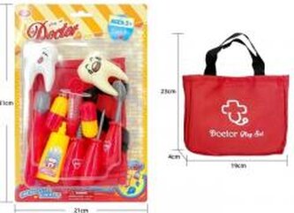 Zestaw doktor z torbą