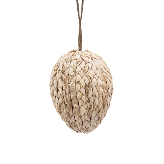 ZAWIESZKA PLECIONA JAJKO 11X8,5 CM