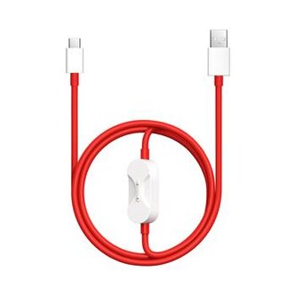 OnePlus SUPERVOOC 2v1 Datový Kabel 8A 1,2m Red