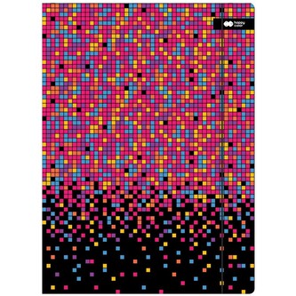 Deska s gumičkou Happy Color 24 x 31 cm (A4) karton - Pixi disco