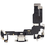 Flex iPhone 15 nabíjecí konektor black