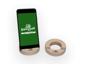 Lesní svět Stojánek na mobil kolečko