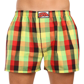 Pánské trenky Styx klasická guma vícebarevné (A1104) XL