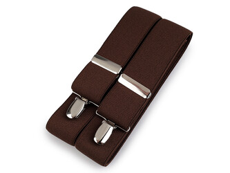 Šle šíře 3,5 cm délka 120 cm - 1 ks - 14 hnědá