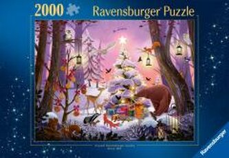 Puzzle 2D: Święta w lesie 2000el