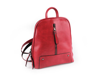 Dámský batoh / kabelka 2v1 29x31 cm - 1 ks - 4 červená