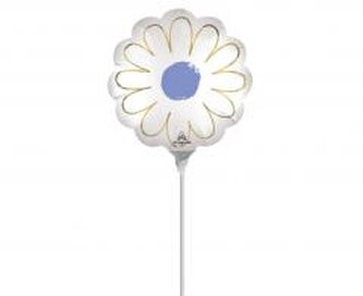 Balon foliowy Mini Shape purple daisy
