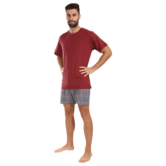 Pánské pyžamo Gino vícebarevné (79168-MCRDxG) 3XL