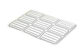 Naklejki na zeszyty białe