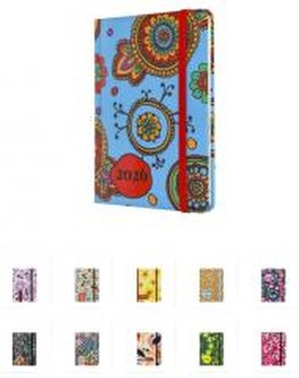 Terminarz 2026 tygod. A5 perforowany grzbiet MIX