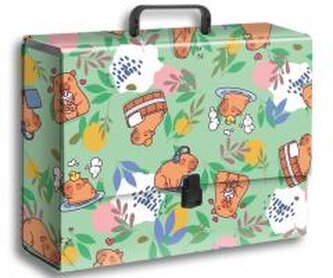 Teczka z rączką B4 jumbo Kapibara łąka PENMATE