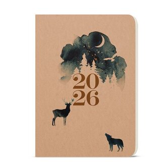 Denní diář 2026 Kraft - A5, Čarovný