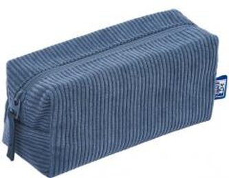 Piórnik saszetka Bloom jeansowo-niebieski OXFORD