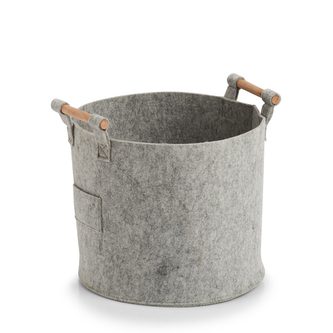 ZELLER Filz 31 cm - plstěný úložný koš