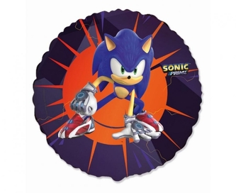 Fóliový balonek Ježek Sonic Prime FX – 45 cm