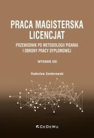 Praca magisterska. Licencjat w.13