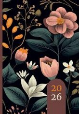 Terminarz 2026 dzienny A5 laminowany MIX