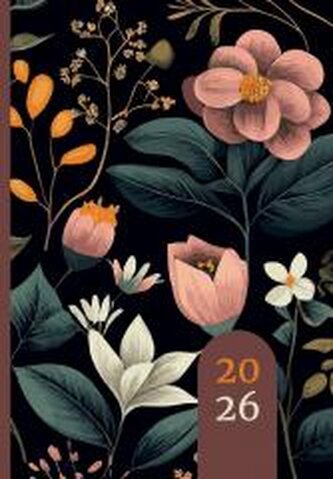 Terminarz 2026 dzienny A5 laminowany MIX