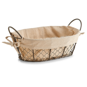 Košík na chléb nebo pečivo COUNTRY STYLE, 30x21x11 cm, ZELLER