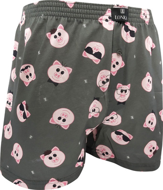 Lonka® trenýrky Karlos IMAGE prasátka XL 1 ks