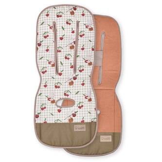 ALBERO MIO Wkładka do wózka LUX CP5 Wisienkowa zabawa