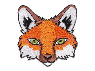 Nažehlovačka zvířata - 1 ks - 10 oranžová liška