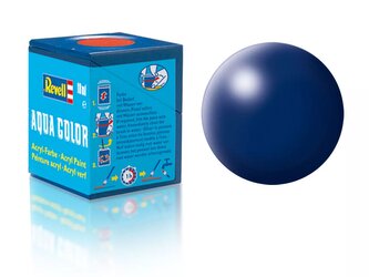 Barva Revell akrylová - 36350: hedvábná tmavě modrá (dark blue silk)
