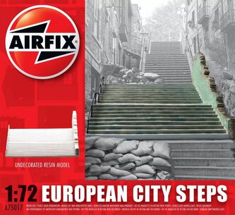 Classic Kit budova A75017 - European City Steps (1:72)