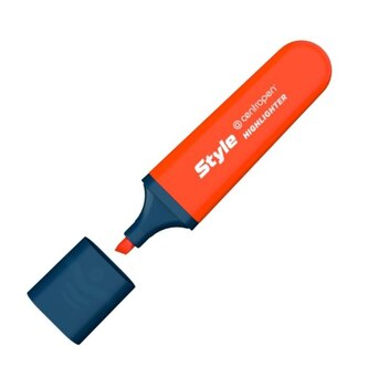 Zvýrazňovač CENTROPEN 6252 Style Fluo (klínový hrot 1-4,6 mm) - oranžová