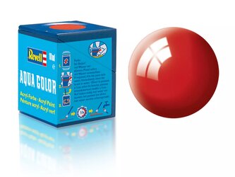 Barva Revell akrylová - 36131: lesklá ohnivě rudá (fiery red gloss)