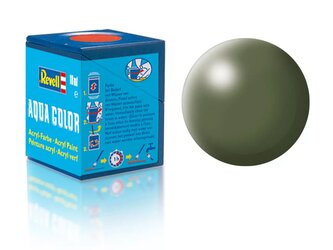 Barva Revell akrylová - 36361: hedvábná olivově zelená (olive green silk)