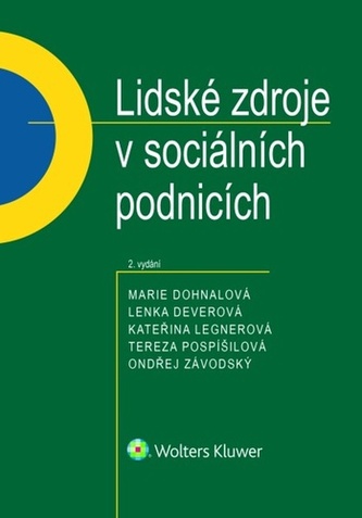 Lidské zdroje v sociálních podnicích