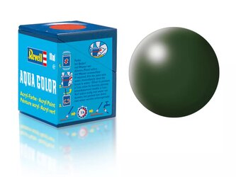 Barva Revell akrylová - 36363: hedvábná tmavě zelená (dark green silk)