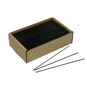 Háčky pro kalendáře, rovné, 408 mm,černé, 1 000 ks