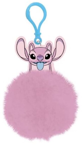 Přívěsek na klíče s bambulkou Disney|Lilo & Stitch: Angel (9 x 11 cm)